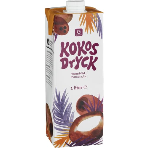Garant Kokosdryck Vegetabilisk 1,6%
