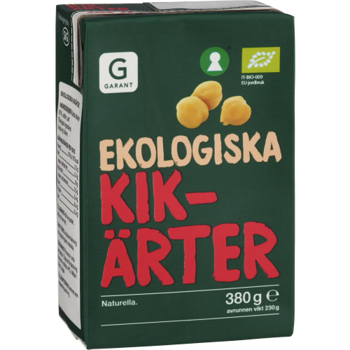 Kikärter Ekologiska Naturella