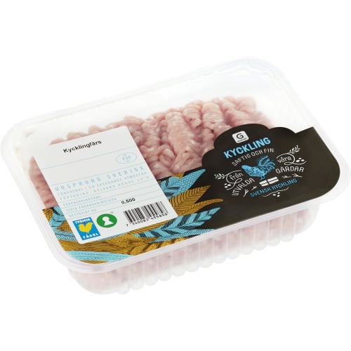 Kycklingfärs Naturell Sverige