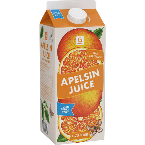 Apelsinjuice Utan Fruktkött