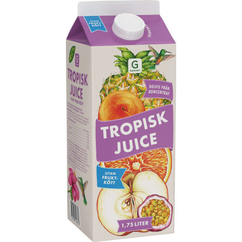Tropisk Juice Utan Fruktkött