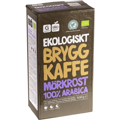 Bryggkaffe Mörkrost