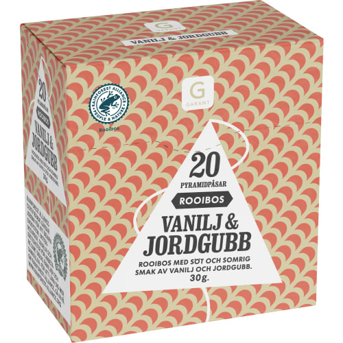 Vanilj Jordgubb Rooibos Pyramid