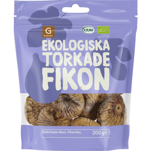 Torkade Fikon Ekologiska