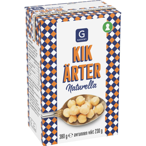Kikärter Naturella
