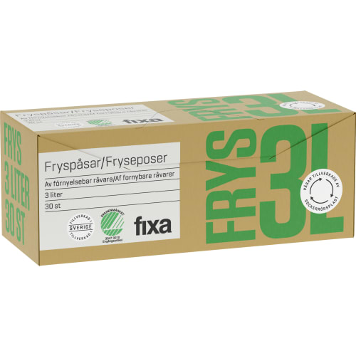 Fryspåsar 3l Sockerrör