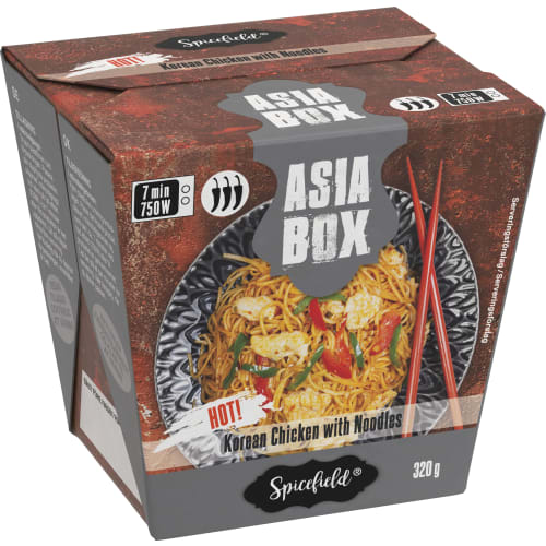 Korean Chicken Thai Noodles Fryst/1 Port