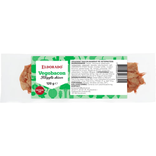 Vegobacon Klippta Skivor Vegansk