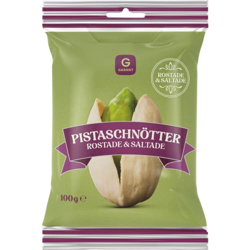 Pistaschnötter Rostade Saltade