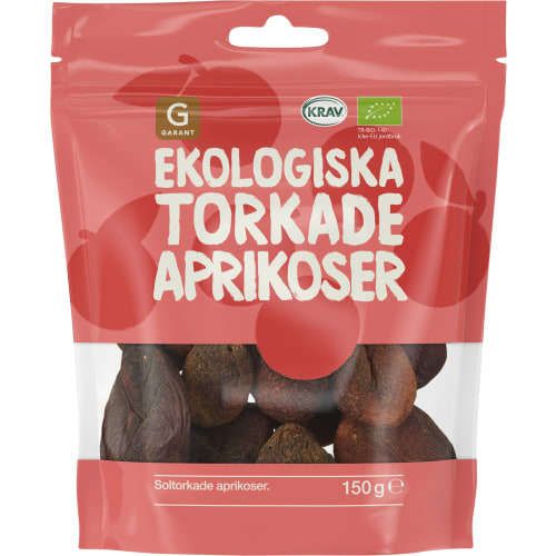Aprikoser Soltorkade Ekologiska