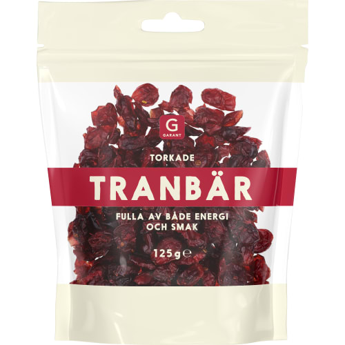 Garant Tranbär Torkade
