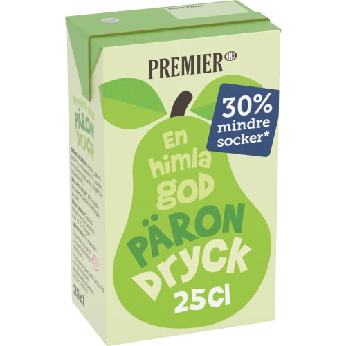 Pärondryck Mindre Socker Fruktdryck Tetra