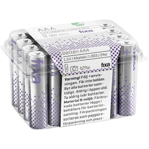 Batterier Aaa