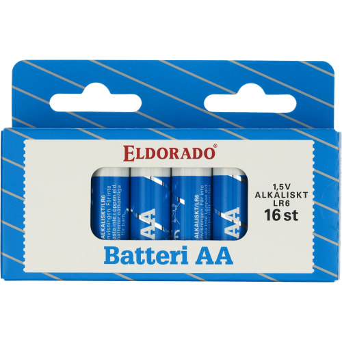 Batteri Aa 1,5v Alkaliskt Lr6
