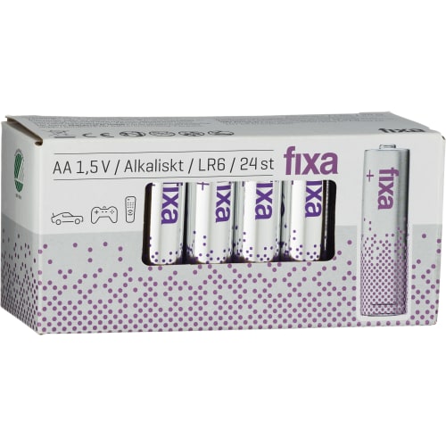 Batteri Aa 1,5v Alkaliskt Lr6