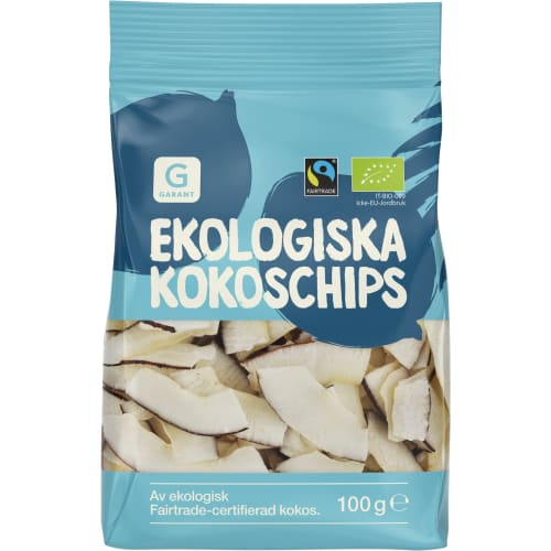 Kokoschips Naturella Ekologiska