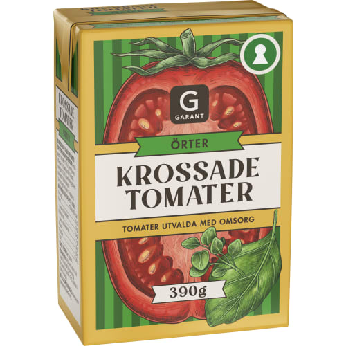 Krossade Tomater Örter