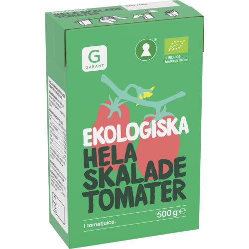 Hela Skalade Tomater