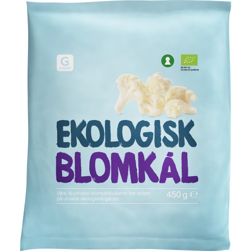Blomkål Ekologisk Fryst
