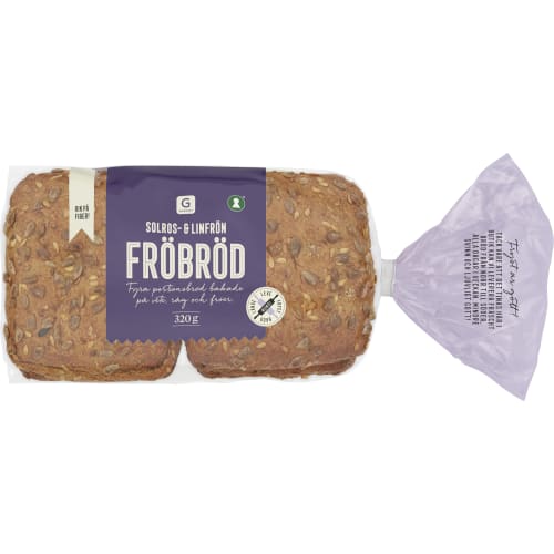 Fröbröd Solros & Linfrön 4-pack
