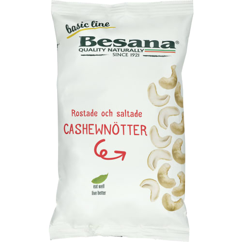 Cashew Rostade Och Saltade