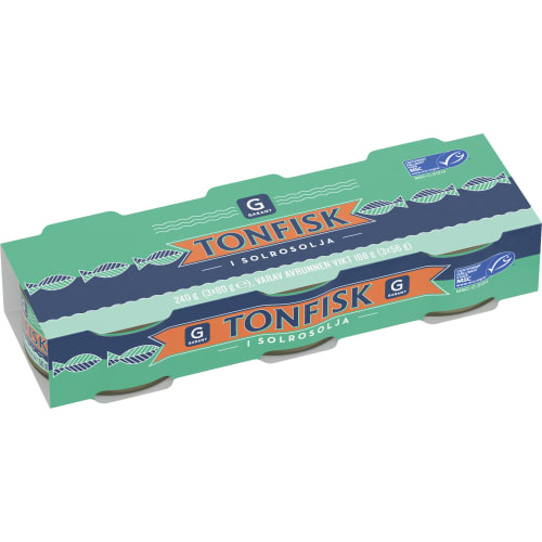 Tonfisk i Olja 3x80g