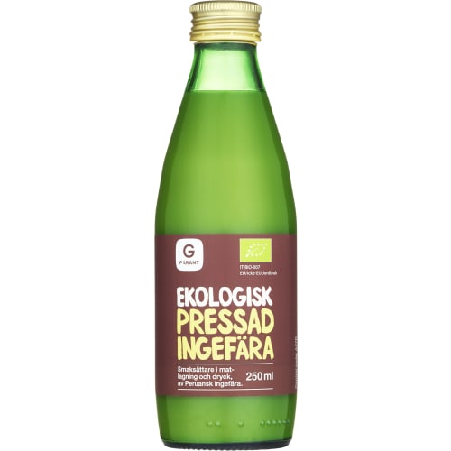 Ingefära Pressad