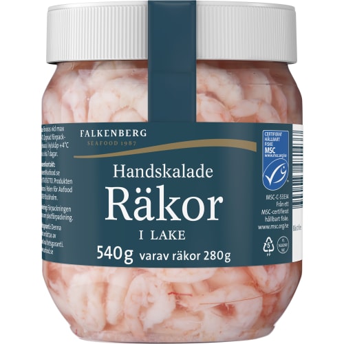 Räkor i Lake Handskalade