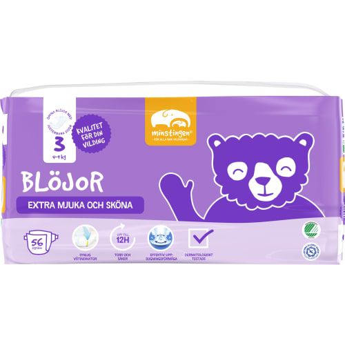 Blöjor 3 4-9kg Tejpblöjor
