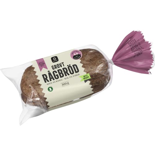 Rågbröd Grovt Surdeg 6-pack