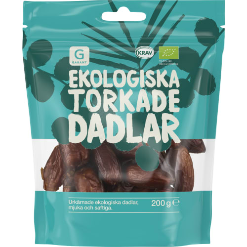 Torkade Dadlar Urkärnade Ekologiska