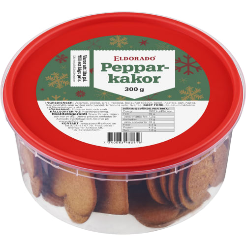 Pepparkakor Burk