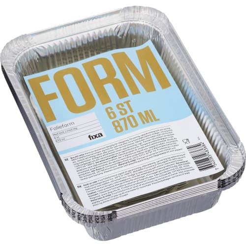 Folieform med Lock 870ml