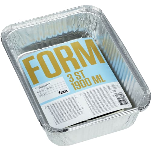 Folieform med Lock 1900ml