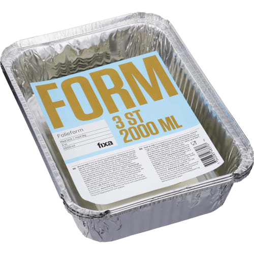 Folieform med Lock 1900ml