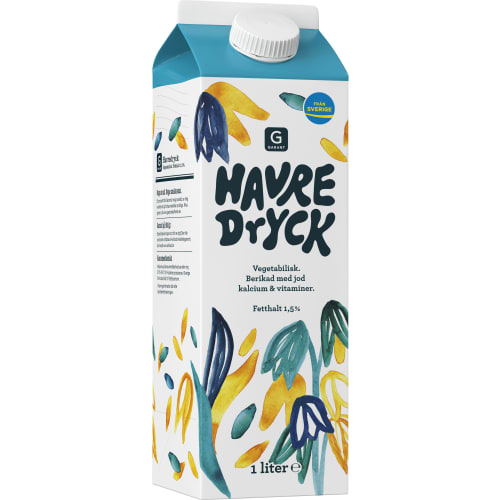 Havredryck Vegetabilisk 1,5%