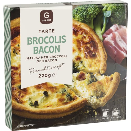 Garant Broccoli Bacon Paj Fryst/1 Port