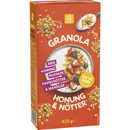 Honung Nötter Granola