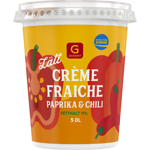 Paprika Chili Lätt Crème Fraiche 11%