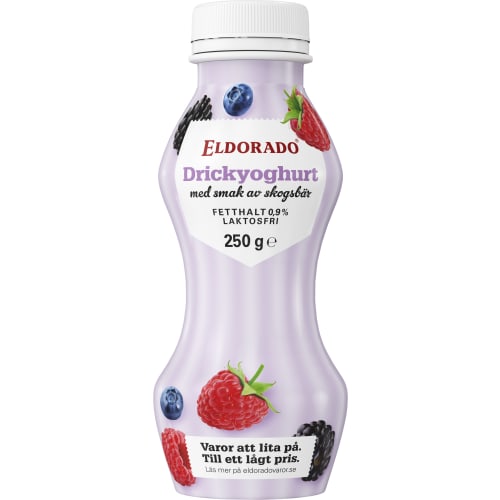 Skogsbär Drickyoghurt Laktosfri 0,8%