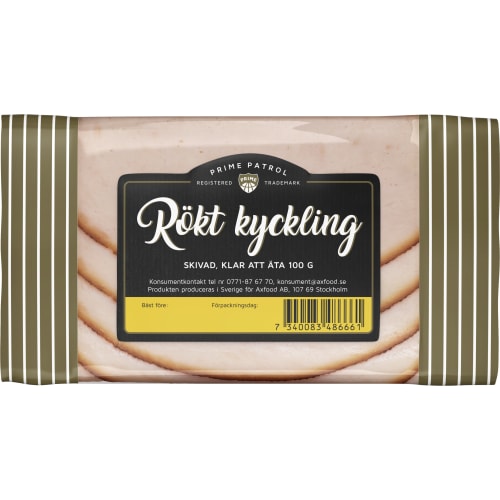 Rökt Kyckling Skivad