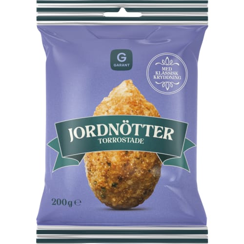 Jordnötter Torrostade