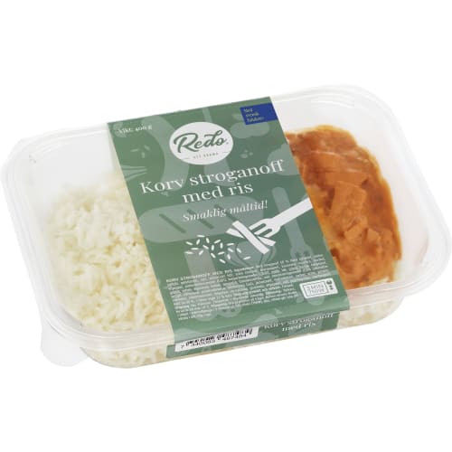 Korvstroganoff med Ris