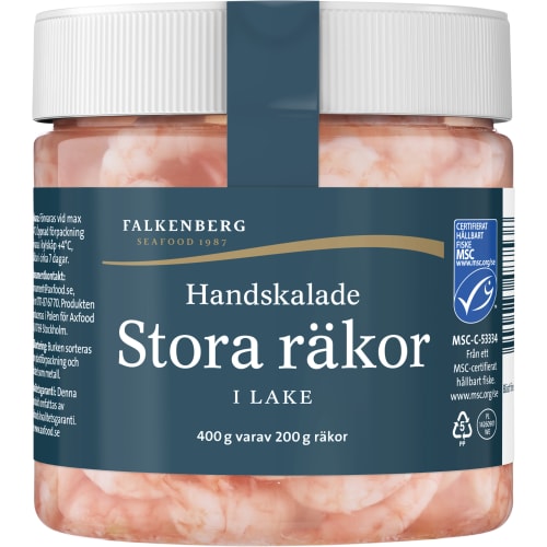 Stora Räkor i Lake Handskalade
