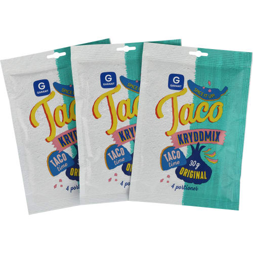Taco Kryddmix Original 3-pack