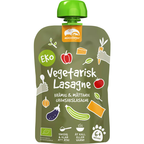 Veg Lasagne Klämmis Från 6 Månader
