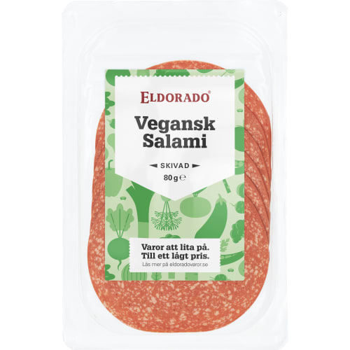 Vegansk Salami Skivad