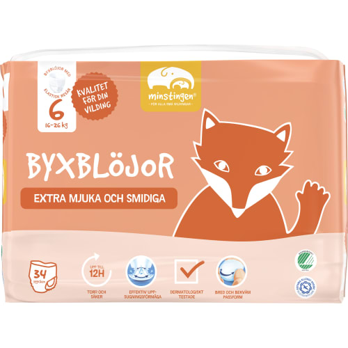 Byxblöjor 6 16-26kg