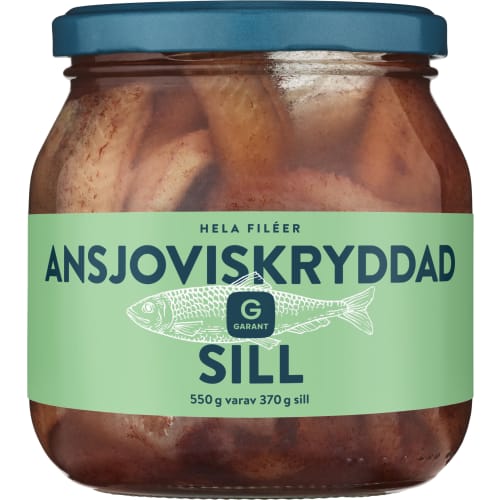 Ansjoviskrydda Sill