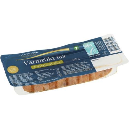 Varmrökt Lax Chimichurri Portionsbit